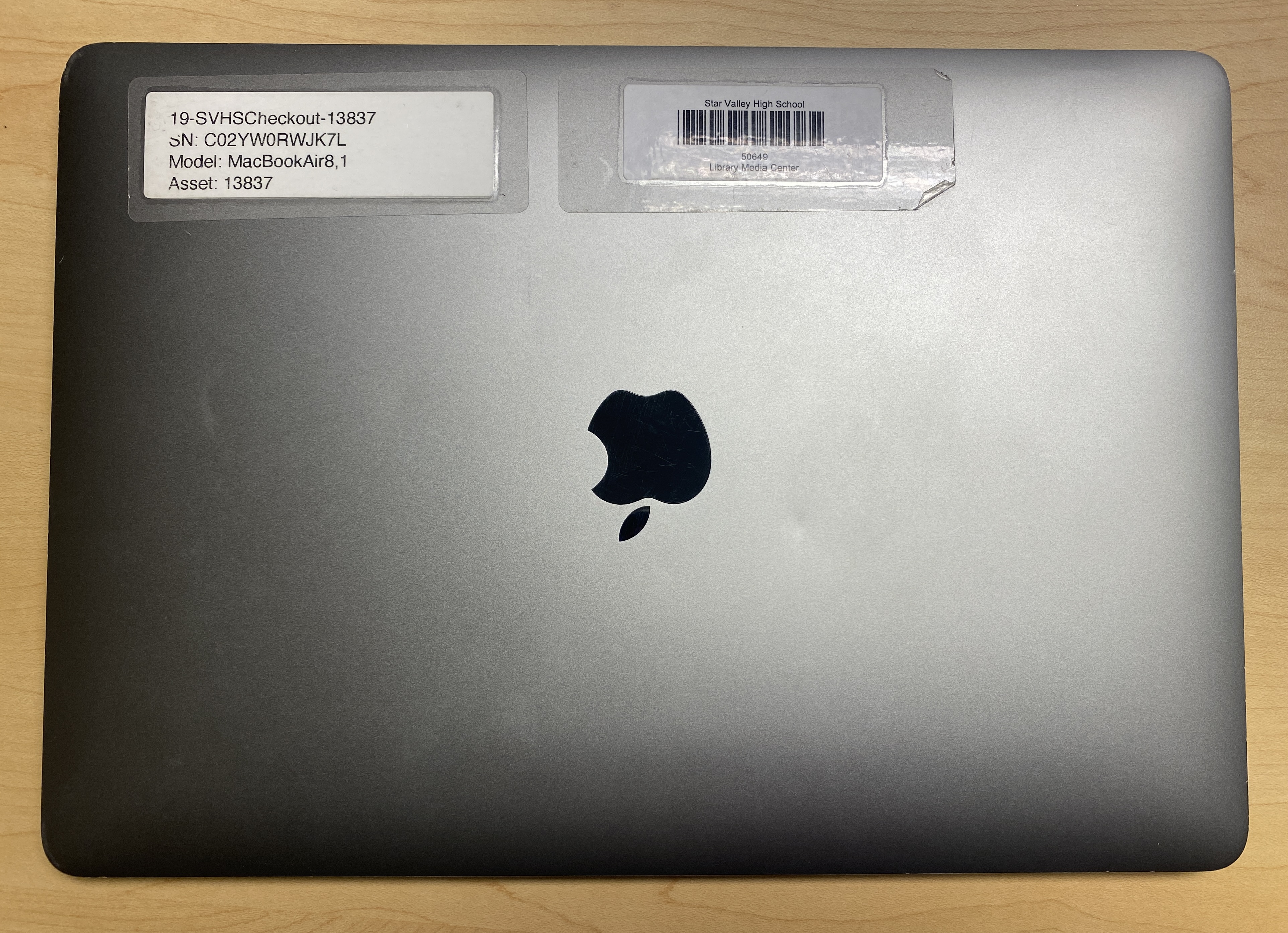 MacBookAir 13-inch 2018 8.1